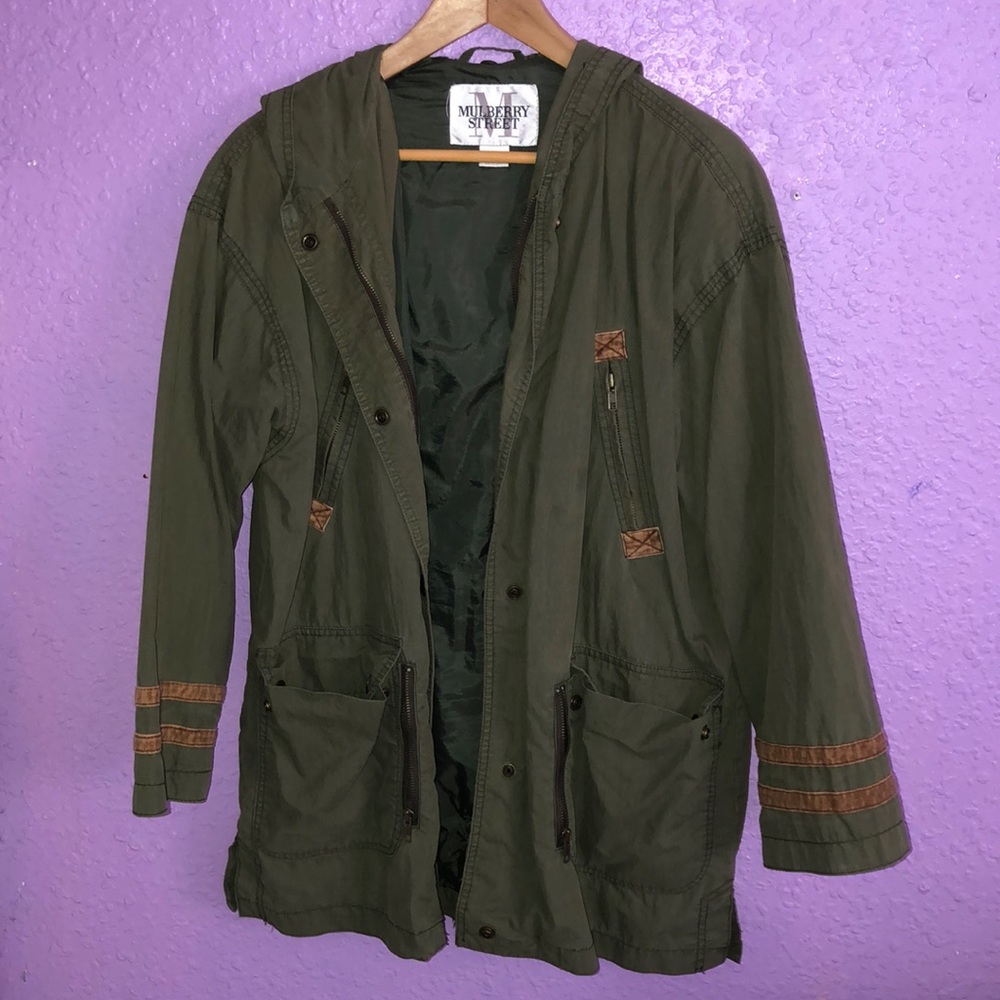 green military jacket